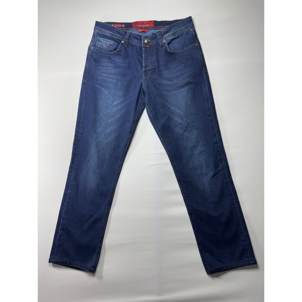 Jacob Cohen Men's Straight Jeans - Indigo Blue